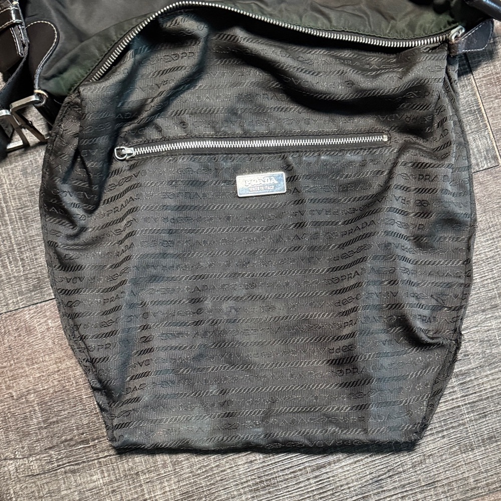 Prada Black Nylon Shoulder Bag - Picture 16 of 16